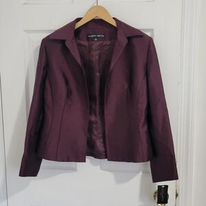 Albert Nipon Purple Women's Jacket